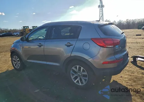2016 Kia Sportage Lx из США, поврежденный, VIN KNDPBCAC5G7824550